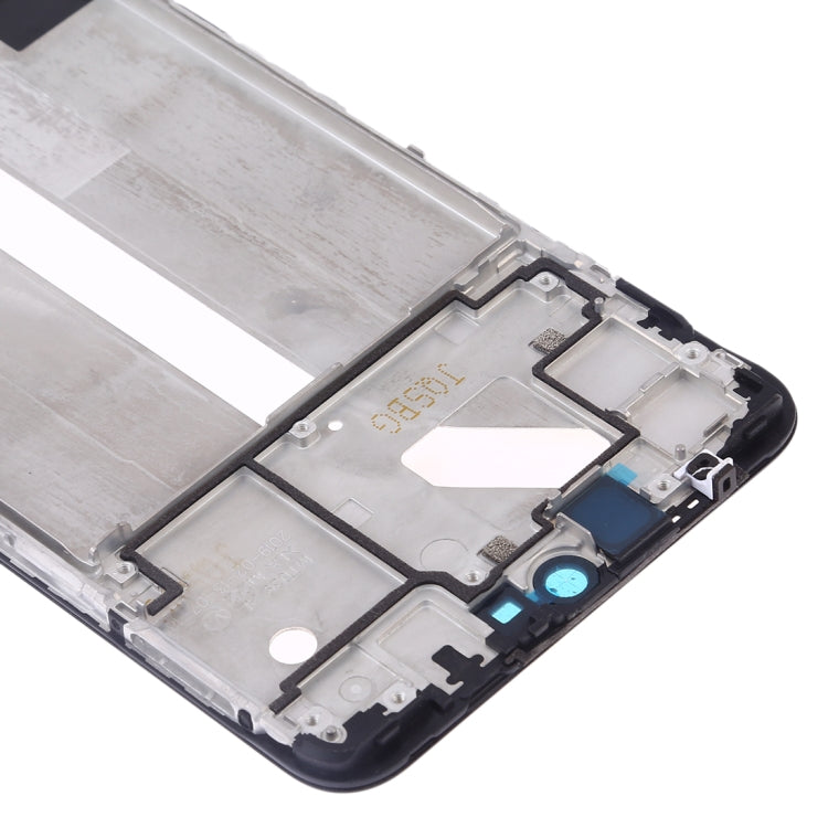 For Vivo iQOO Front Housing LCD Frame Bezel Plate(Black)