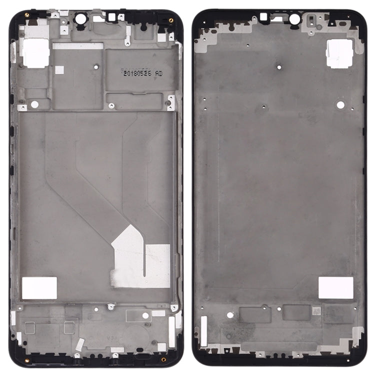 For Vivo X21i Front Housing LCD Frame Bezel Plate(Black)