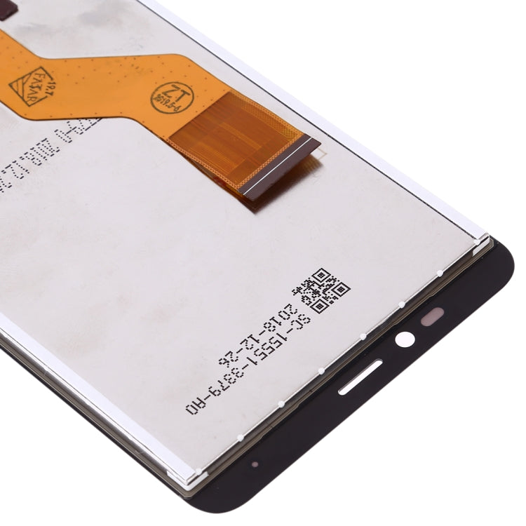 TFT LCD Screen for Wiko Y60 with Digitizer Full Assembly (Black)