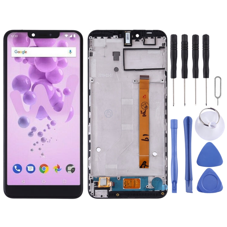 TFT LCD Screen for Wiko View2 Go with Digitizer Full Assembly(Black)