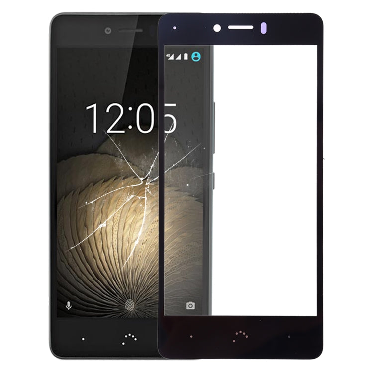 Front Screen Outer Glass Lens for BQ Aquaris U / U Lite(Black)