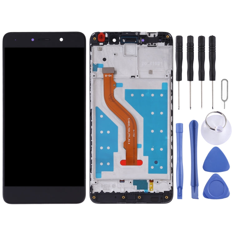 LCD Screen and Digitizer Full Assembly with Frame for Huawei Y7 (2017)