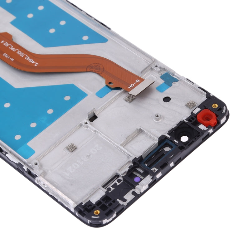 LCD Screen and Digitizer Full Assembly with Frame for Huawei Y7 (2017)