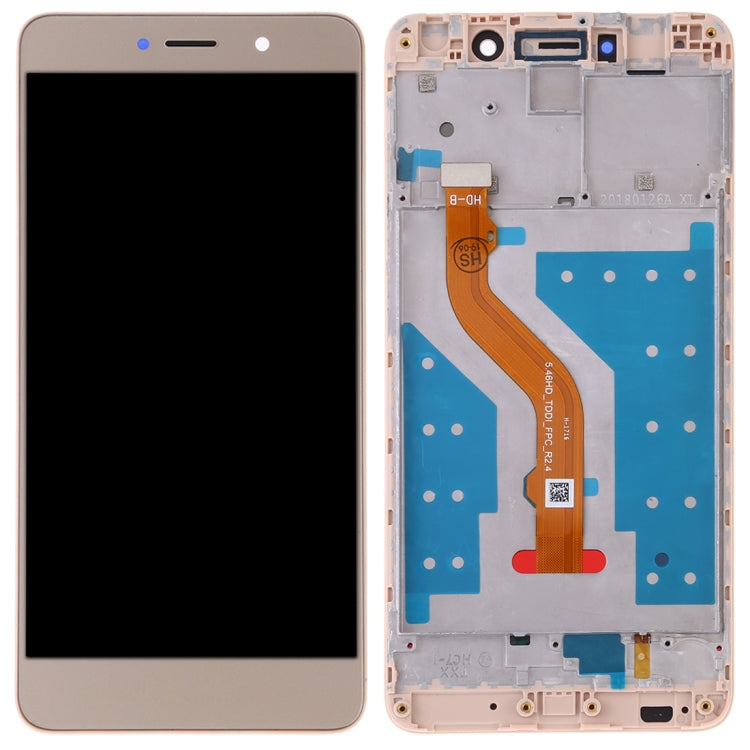 LCD Screen and Digitizer Full Assembly with Frame for Huawei Y7 (2017)