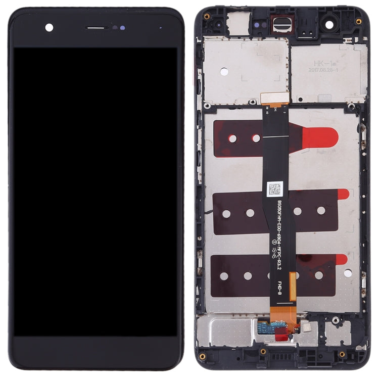 OEM LCD Screen for Huawei nova Digitizer Full Assembly with Frame (Black)
