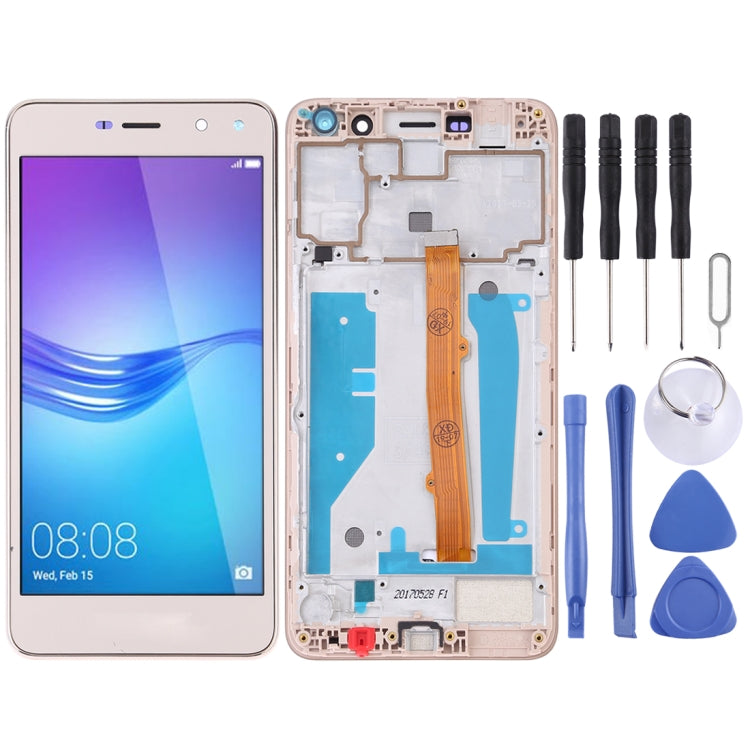OEM LCD Screen for Huawei Y5 (2017) Digitizer Full Assembly with Frame