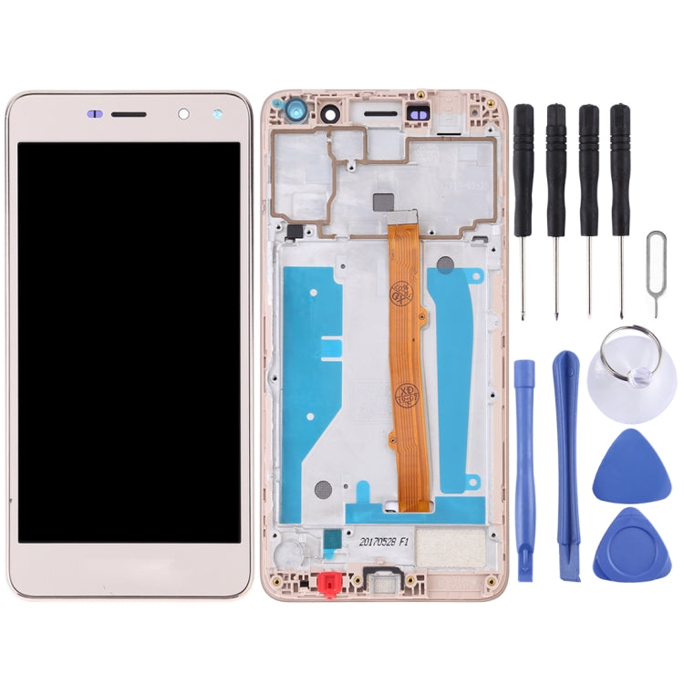 OEM LCD Screen for Huawei Y5 (2017) Digitizer Full Assembly with Frame