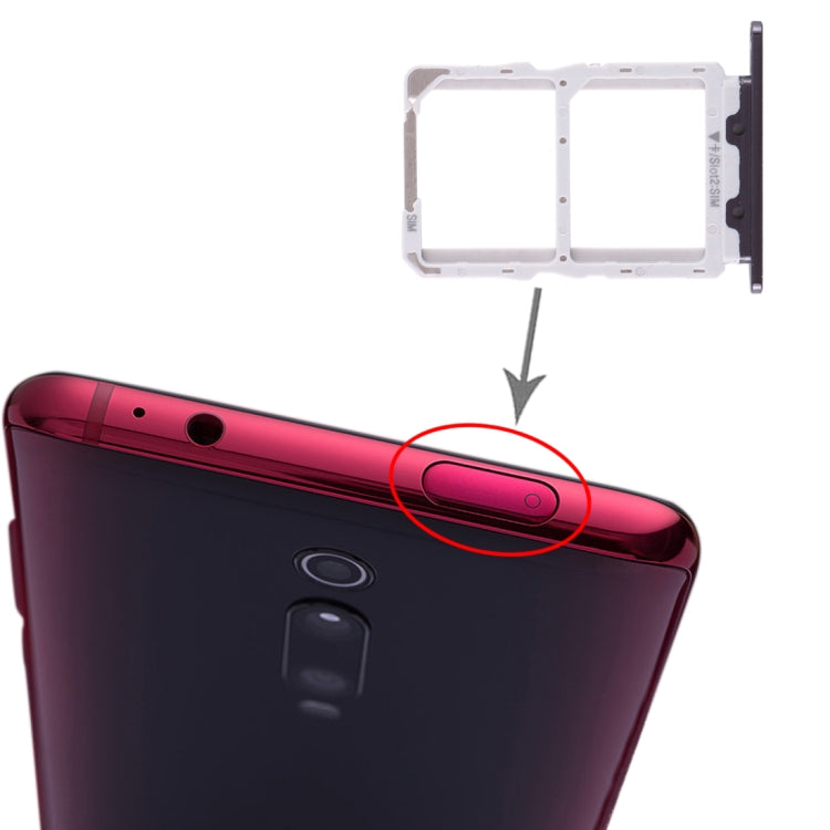 SIM Card Tray + SIM Card Tray for Xiaomi Redmi K20 / K20 Pro / Mi 9T / Mi 9T Pro