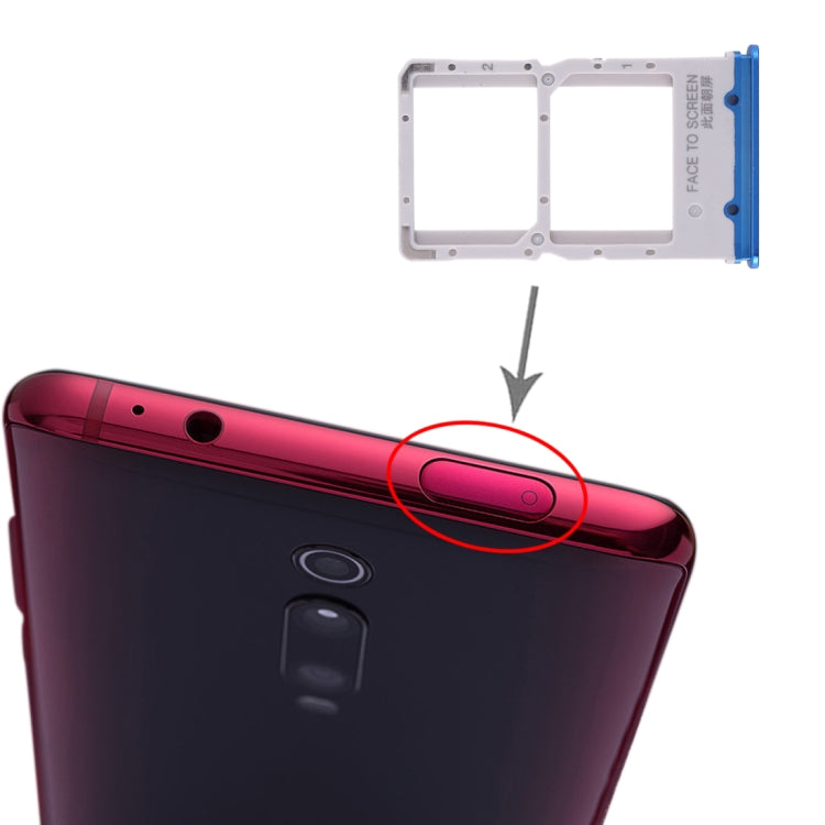 SIM Card Tray + SIM Card Tray for Xiaomi Redmi K20 / K20 Pro / Mi 9T / Mi 9T Pro