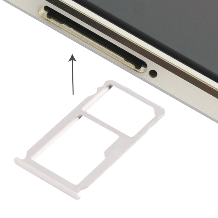 For Huawei Mate S Nano SIM Card Tray + Nano SIM / Micro SD Card Tray