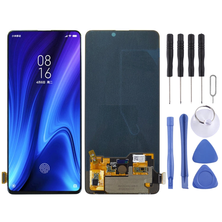 OLED LCD Screen for Xiaomi Redmi K20 Pro / K20 / Mi 9T / Mi 9T Pro with Digitizer Full Assembly(Black)