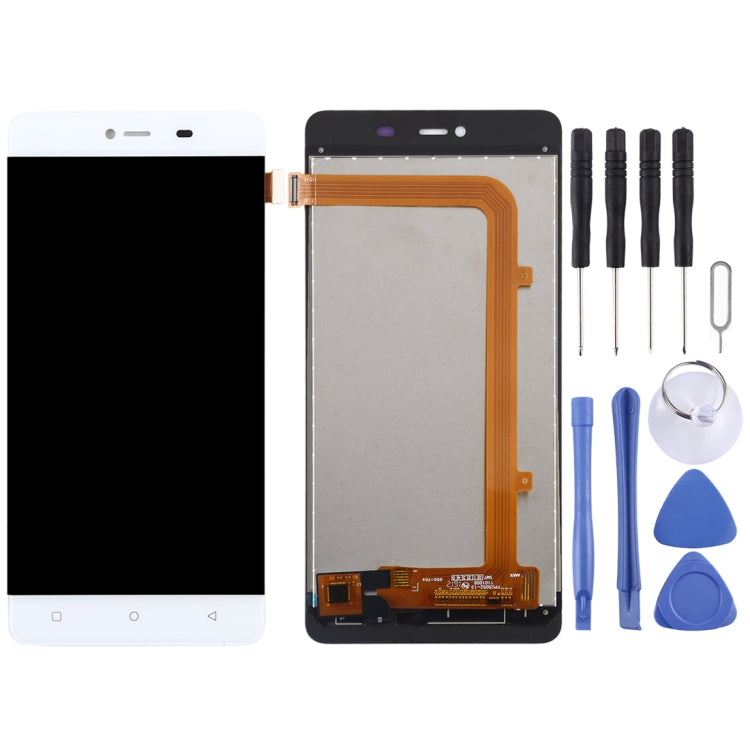 TFT LCD Screen for BLU Energy X 2 E050L E050U with Digitizer Full Assembly(White)