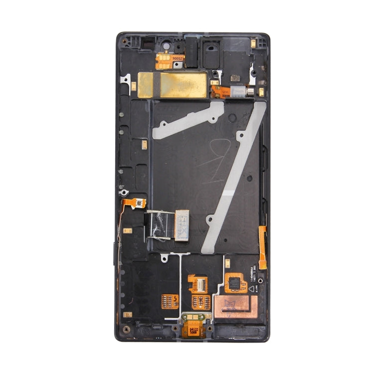 TFT LCD Screen for Nokia Lumia Icon / 929 Digitizer Full Assembly with Frame