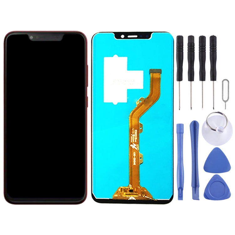 TFT LCD Screen for Infinix Hot 6x X623 with Digitizer Full Assembly (Black)