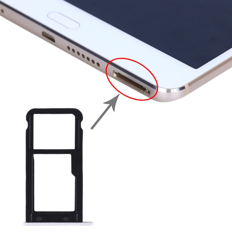 SIM Card Tray + Micro SD Card Tray for Huawei MediaPad M3