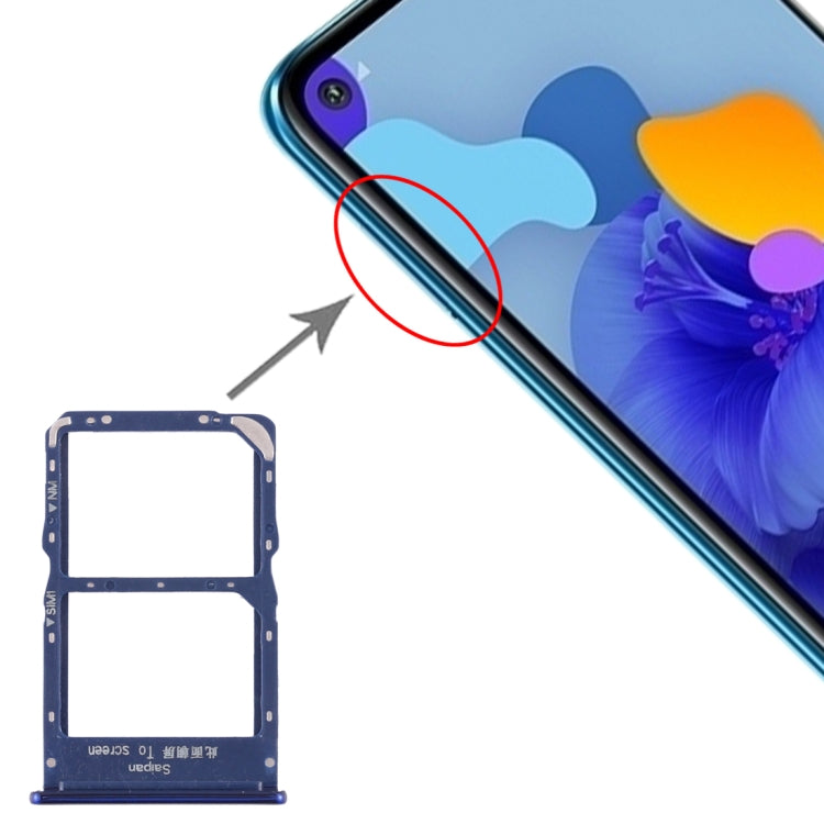 SIM Card Tray + NM Card Tray for Huawei Mate 30 Lite