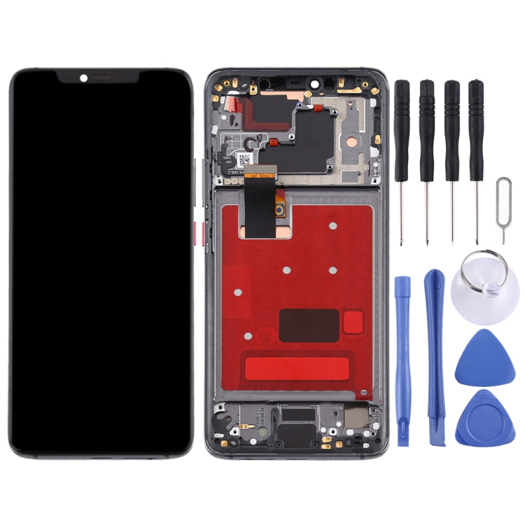 Original OLED LCD Screen for Huawei Mate 20 Pro Digitizer Full Assembly with Frame(Black)