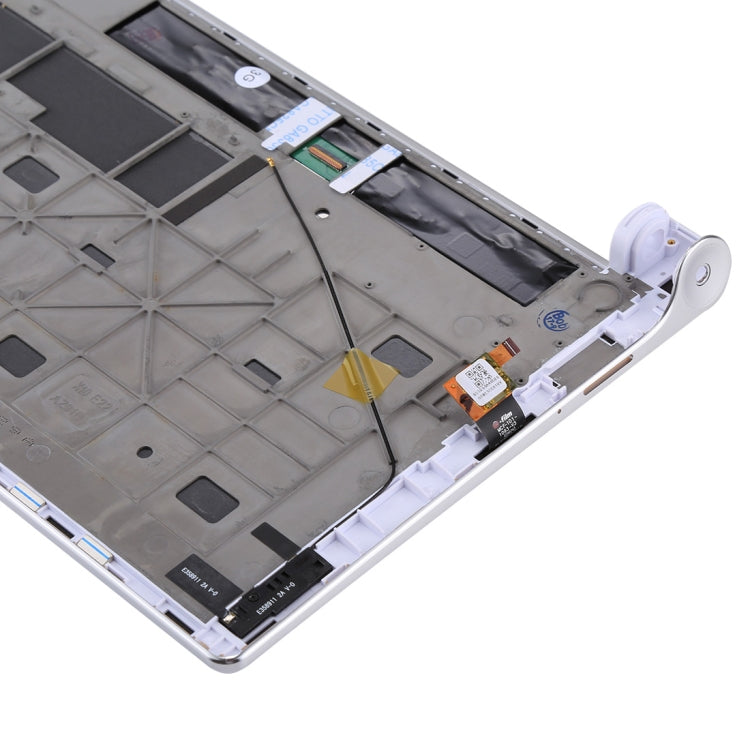OEM LCD Screen for Lenovo YOGA Tablet 10 / B8000 Digitizer Full Assembly with Frame (Silver)