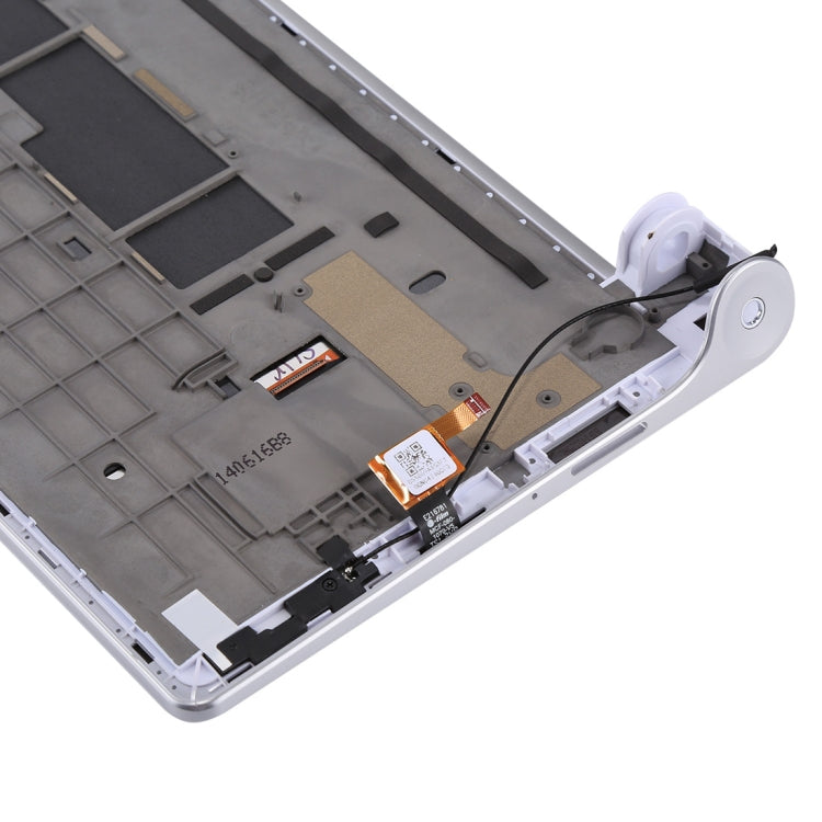 OEM LCD Screen for Lenovo YOGA Tablet 8 / B6000 Digitizer Full Assembly with Frame (Silver)