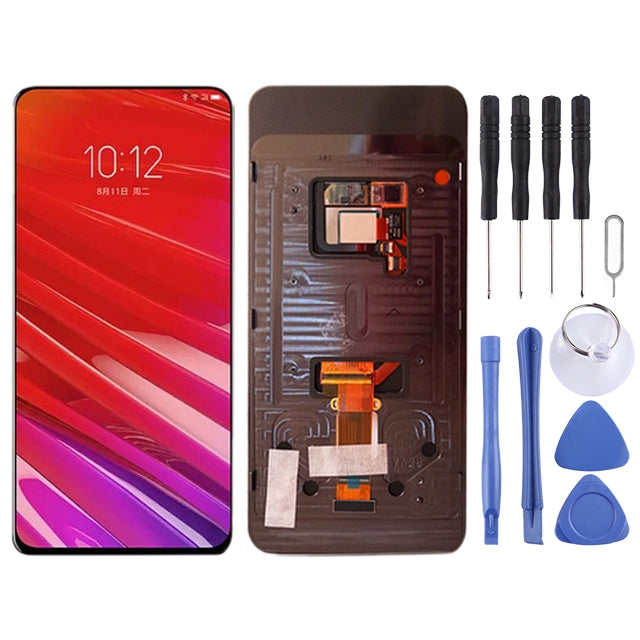 OEM LCD Screen for Lenovo Z5 Pro L78031 Digitizer Full Assembly with Frame (Black)