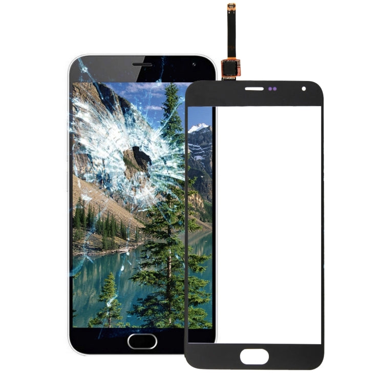 For Meizu M2 Note Standard Version Touch Panel(Black)