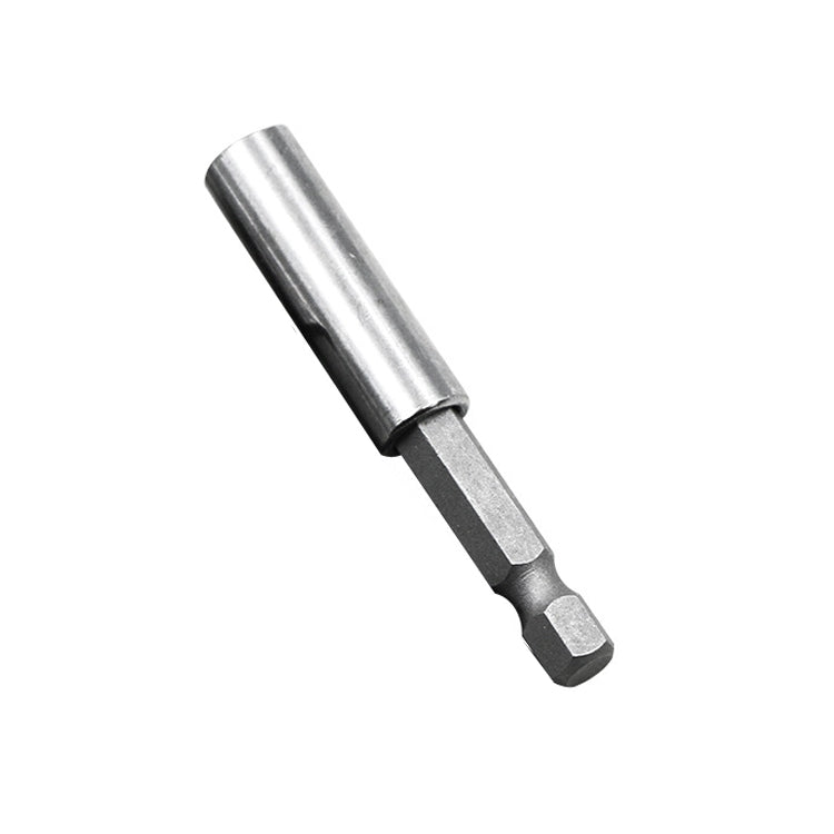 5 PCS 1/4 Electric Batch Head High Magnetism Connecting Rod Pistol Drill Extension Rod Sleeve Fast Turning Joint, Length: 60mm