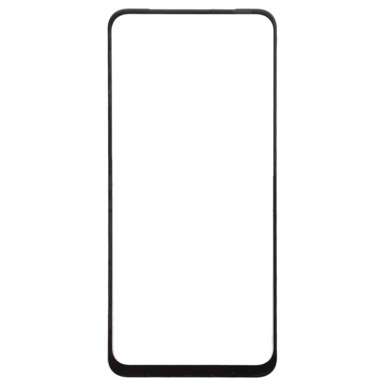 For OPPO K3 Front Screen Outer Glass Lens (Black)