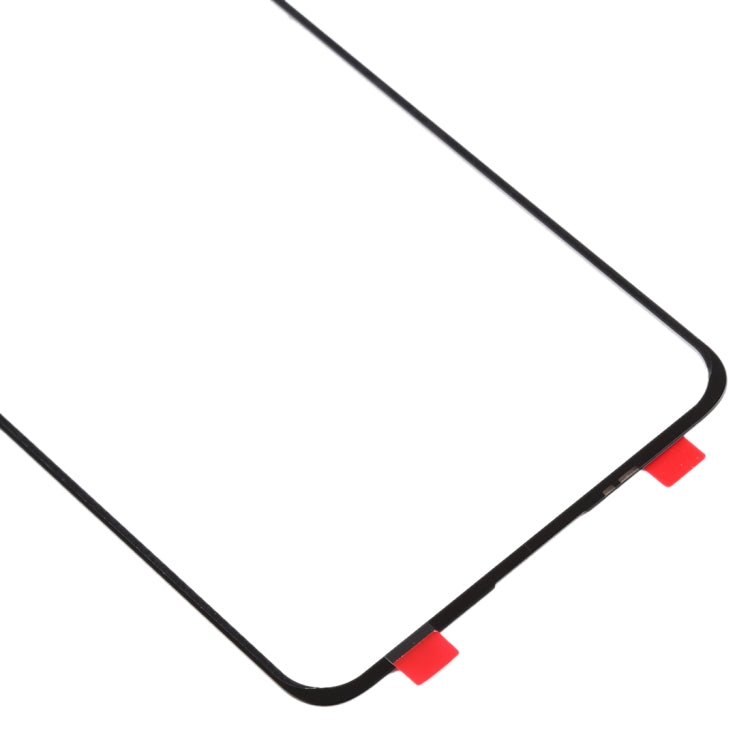 For Vivo Z5x Front Screen Outer Glass Lens (Black)