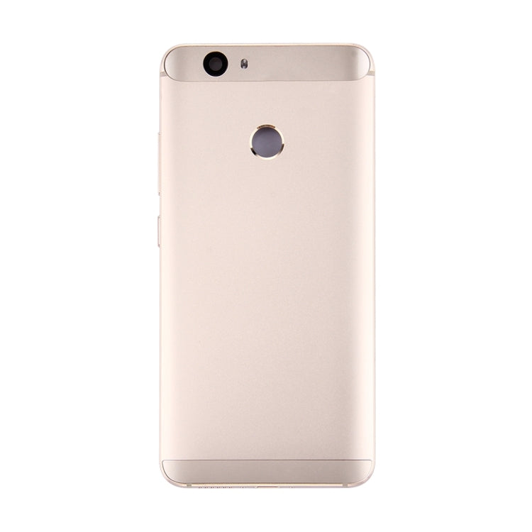 For Huawei nova Battery Back Cover (Champagne Gold + White)
