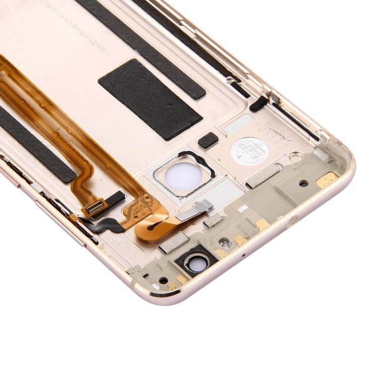 For Huawei nova Battery Back Cover (Champagne Gold + White)