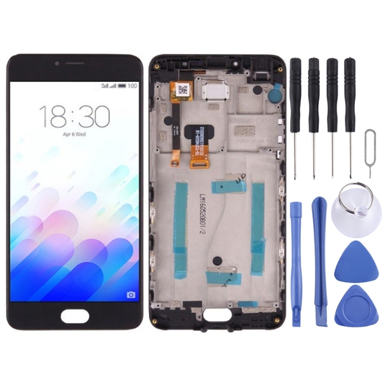 TFT LCD Screen for Meizu M3 Note / Meilan Note 3 CN Digitizer Full Assembly with Frame