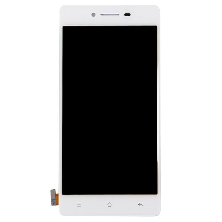 Original LCD Screen For OPPO R7 with Digitizer Full Assembly (White)