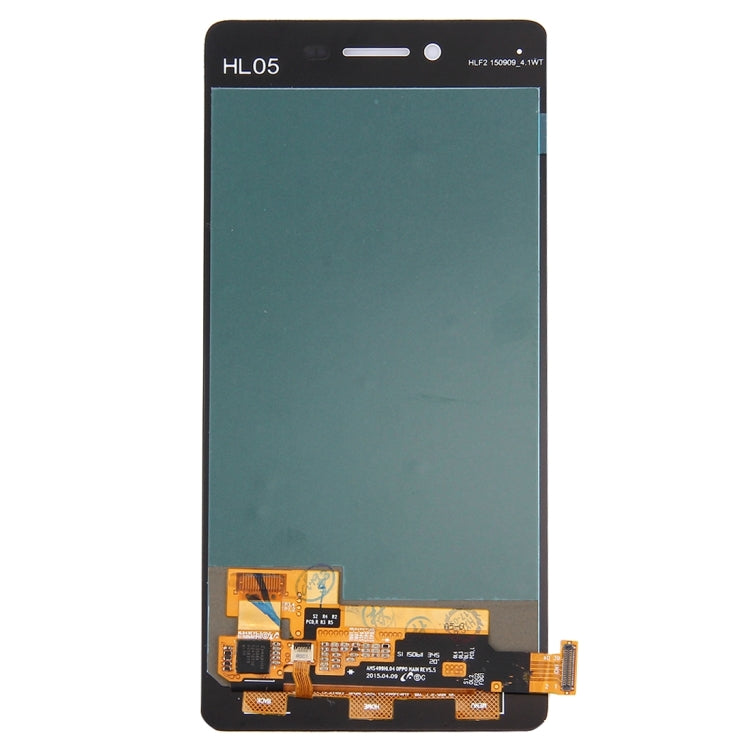 Original LCD Screen For OPPO R7 with Digitizer Full Assembly (White)