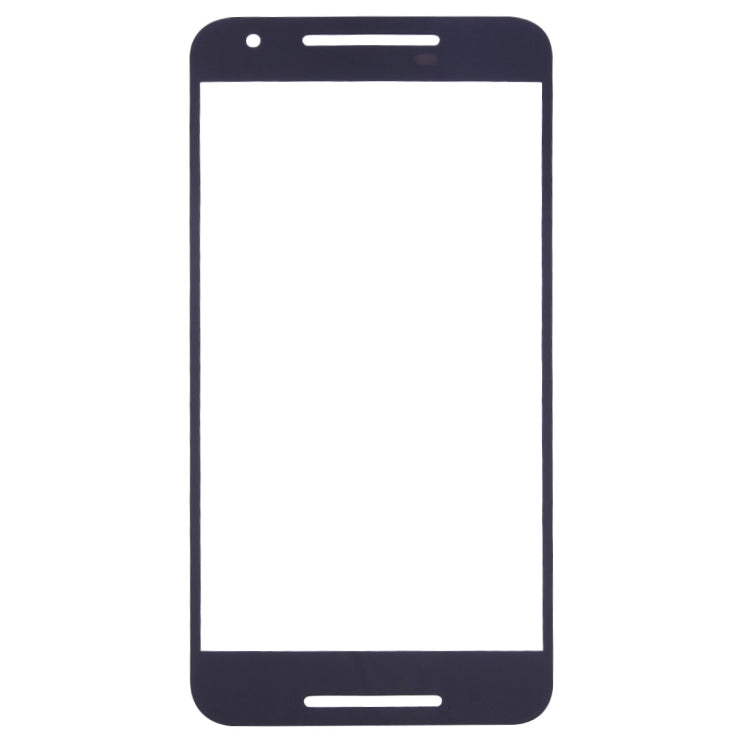 Front Screen Outer Glass Lens for Google Nexus 5X(Black)