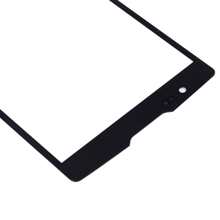 Front Screen Outer Glass Lens for LG Spirit / H440 (Black)