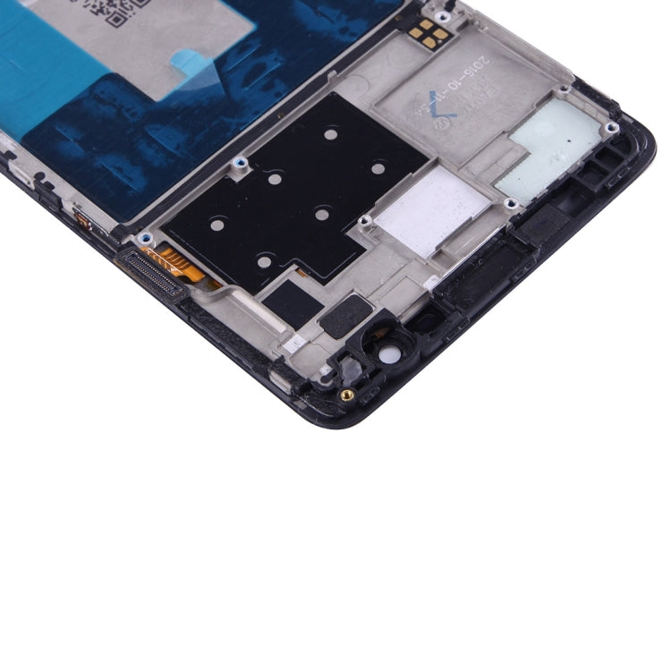 For OnePlus 3 / A3003 Digitizer Full Assembly with Frame OEM LCD Screen(Black)
