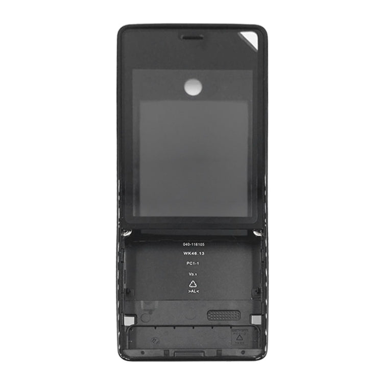 Full Housing Cover (Front Cover + Battery Back Cover) for Nokia 515(Black)