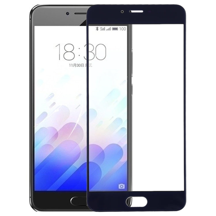 For Meizu Meilan X Front Screen Outer Glass Lens
