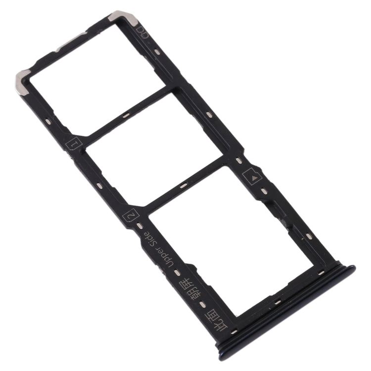 For Vivo S1 SIM Card Tray + SIM Card Tray + Micro SD Card Tray