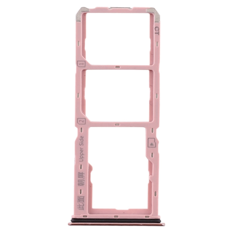 For Vivo S1 SIM Card Tray + SIM Card Tray + Micro SD Card Tray