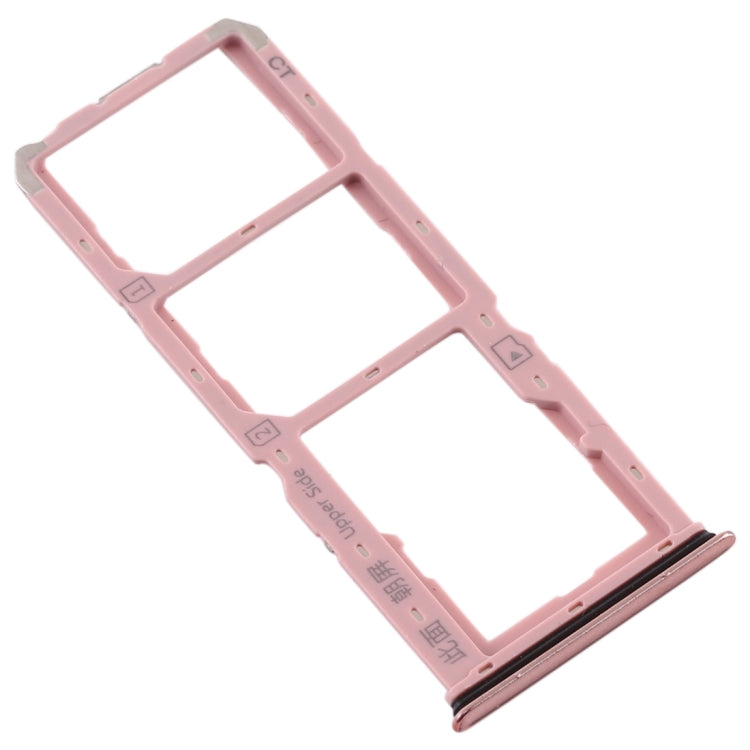 For Vivo S1 SIM Card Tray + SIM Card Tray + Micro SD Card Tray