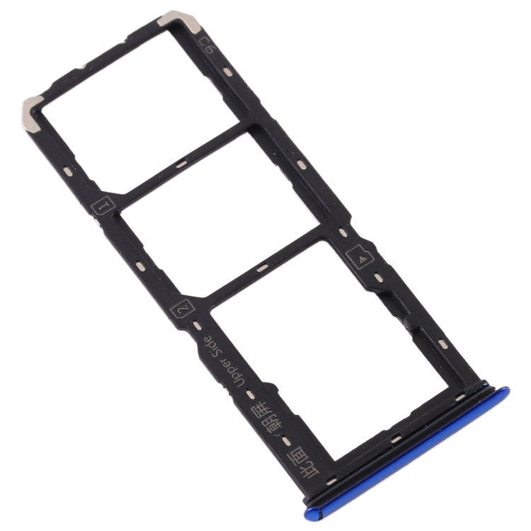 For Vivo S1 SIM Card Tray + SIM Card Tray + Micro SD Card Tray