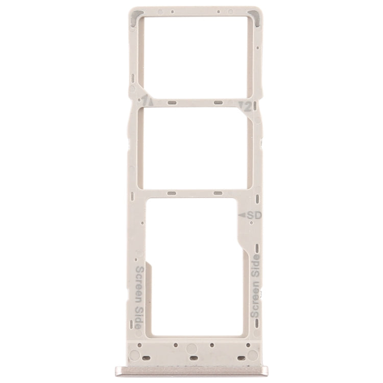 For Infinix HOT 7 Pro (X625B) SIM Card Tray + SIM Card Tray + Micro SD Card Tray