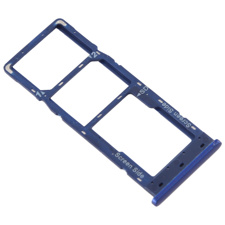 For Infinix HOT 7 Pro (X625B) SIM Card Tray + SIM Card Tray + Micro SD Card Tray
