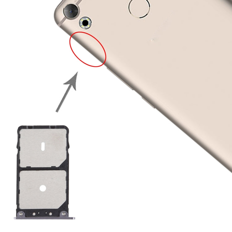 For Tecno Camon CX C10 SIM Card Tray + SIM Card Tray