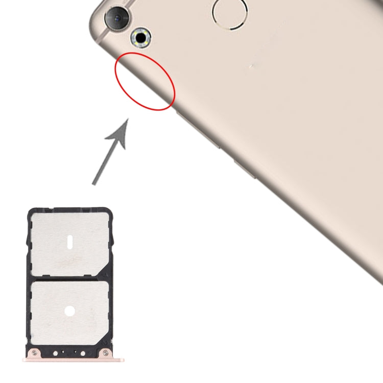 For Tecno Camon CX C10 SIM Card Tray + SIM Card Tray