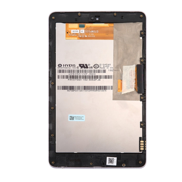OEM LCD Screen for Google Nexus 7 (1st Generation WiFi Version) Digitizer Full Assembly with Frame (Black)