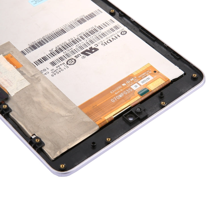 OEM LCD Screen for Google Nexus 7 (1st Generation WiFi Version) Digitizer Full Assembly with Frame (Black)