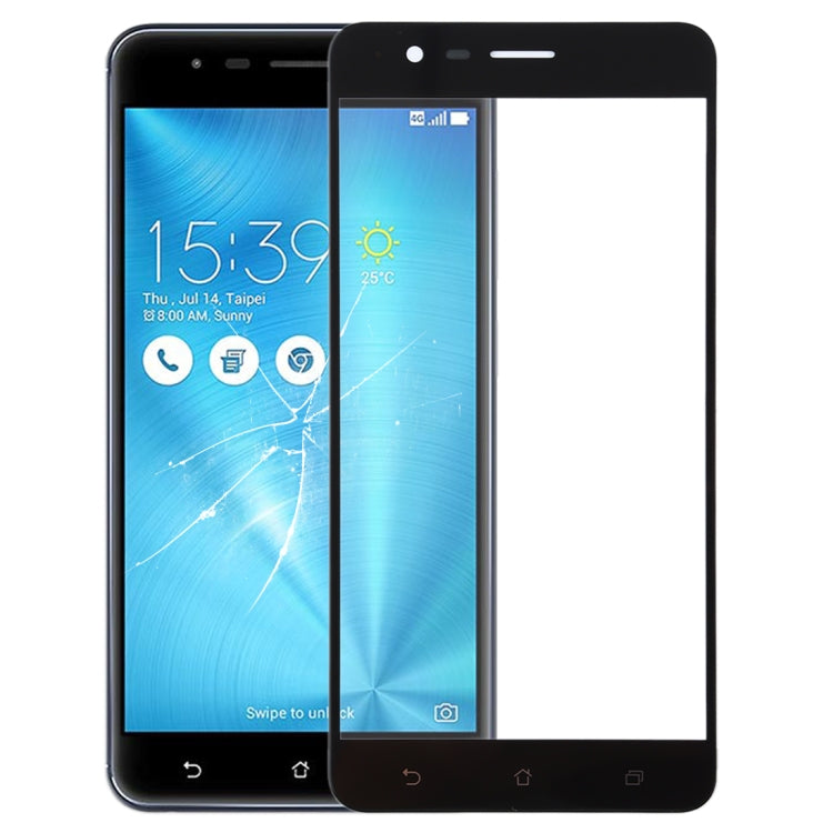 Front Screen Outer Glass Lens for Asus Zenfone 3 Zoom ZE553KL / Z01HD