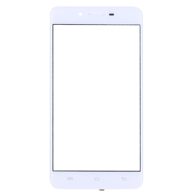 For For vivo X6 Front Screen Outer Glass Lens with Home Button Flex Cable